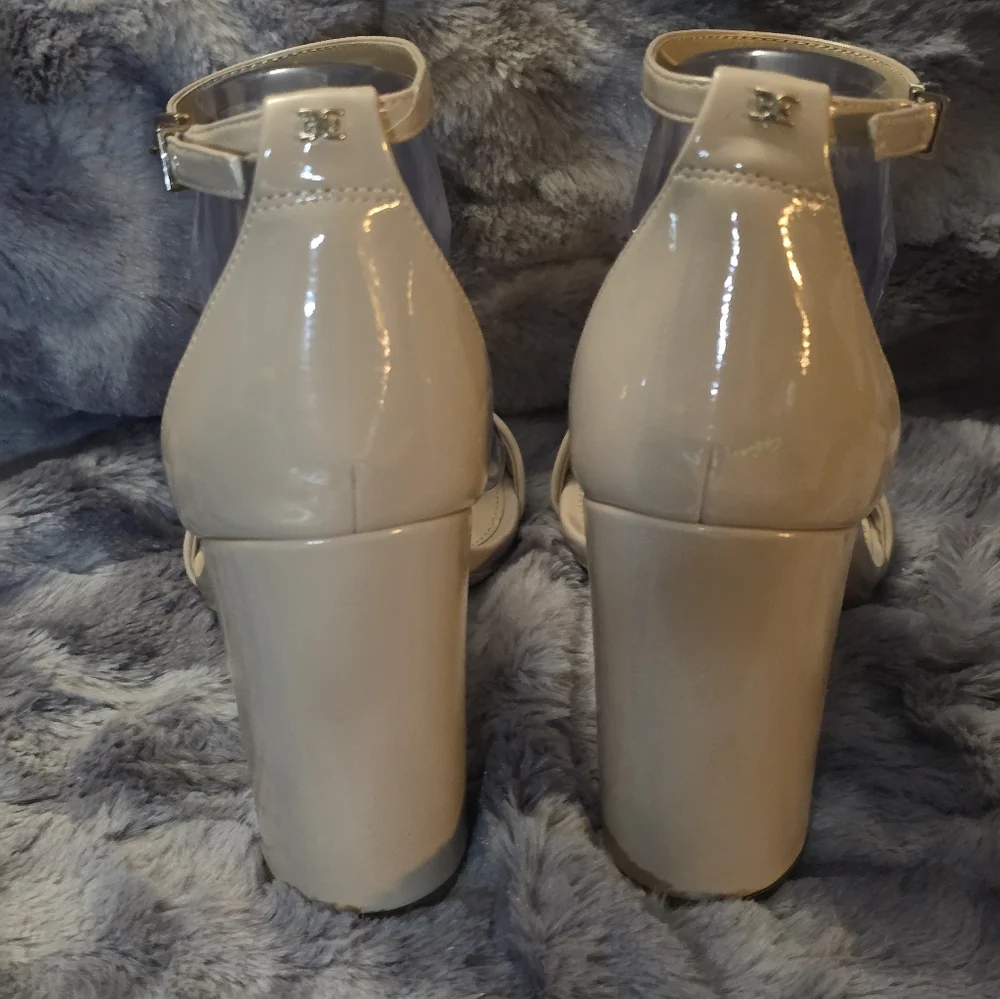 NWB Sam Edelman‎ Yaro Heeled Sandal Chai Latte Size 9.5 Wide